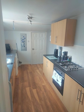 Private kitchen. Lovely 3-bedroom apartment in South Shields