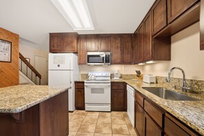 Fridge, microwave, oven, dishwasher - NEW! 3 Bedroom Kirkwood Condo – Base Camp (Kirkwood)