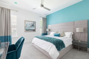 9 bedrooms, iron/ironing board, bed sheets