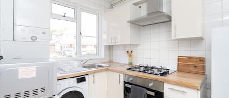 Microwave, oven, stovetop