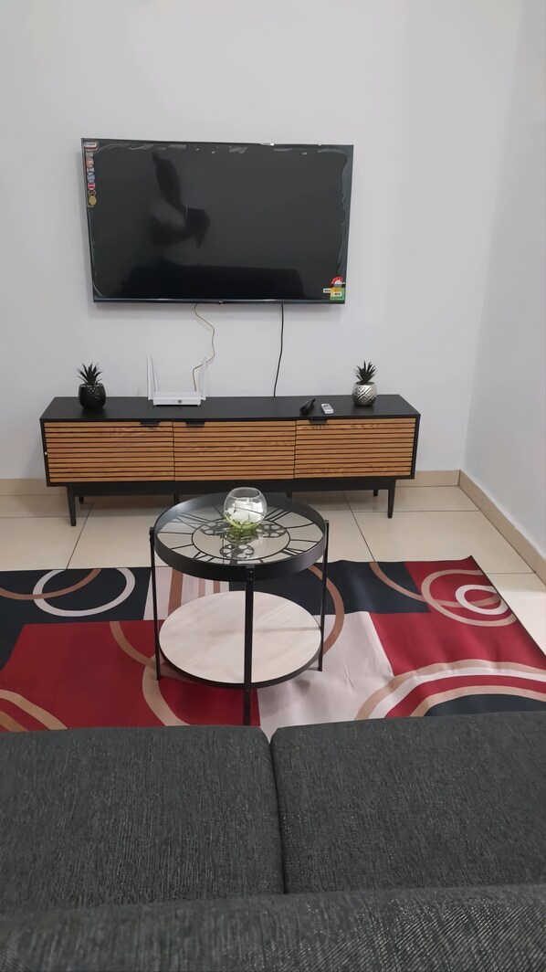 Smart TV, music library, video library