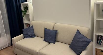 Modern artistic 2bdr condo, Washer/Dryer, AC & parking in city center Bratislava