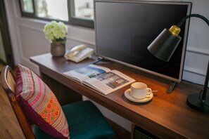 Deluxe Double Room, Mountain View | Premium bedding, memory-foam beds, minibar, desk - Glow Sapa Hotel   (Sa Pa)