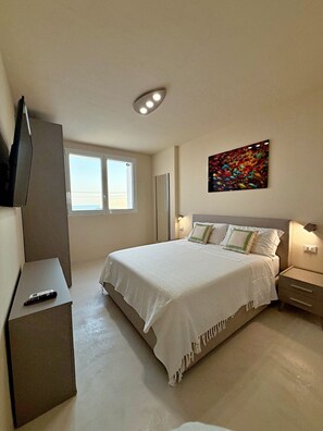 2 slaapkamers, een strijkplank/strijkijzer, gratis wifi, beddengoed