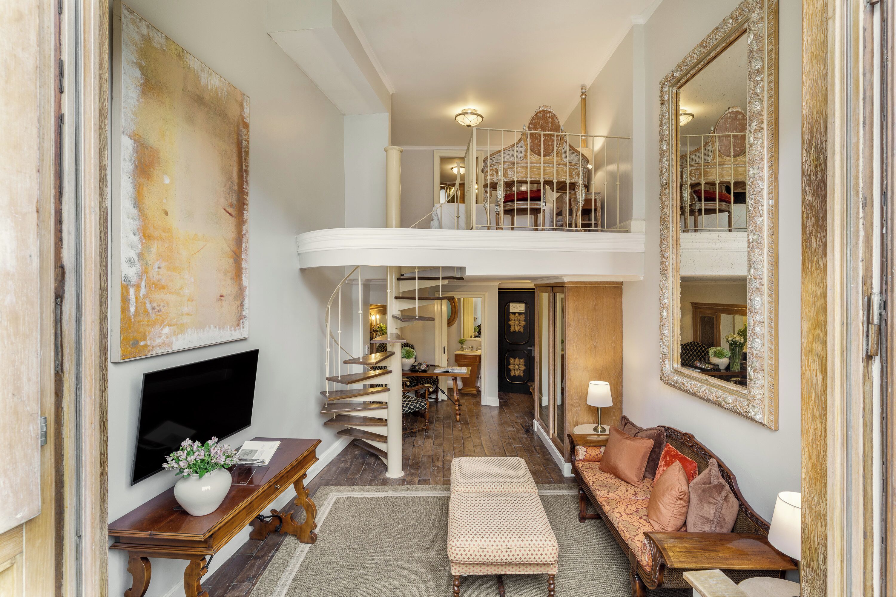 Deluxe Suite Duplex, Balcony, Sea View | Wohnbereich