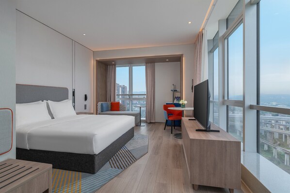1 King Standard River View - Holiday Inn Express Chongqing Liangjiang Yufu by IHG (Chongqing)