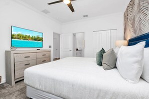 7 slaapkamers, een strijkplank/strijkijzer, wifi, beddengoed