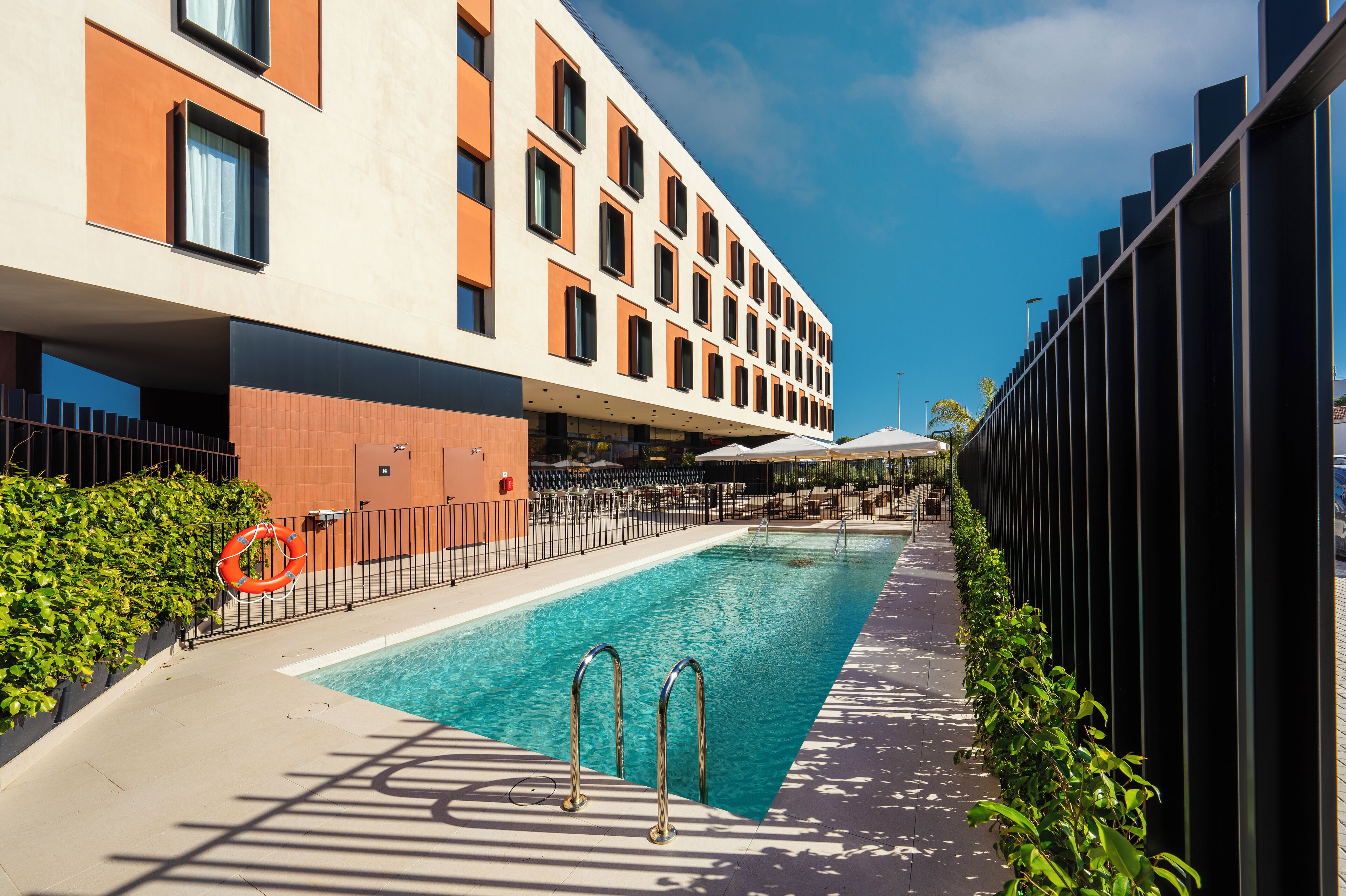 Seasonal outdoor pool