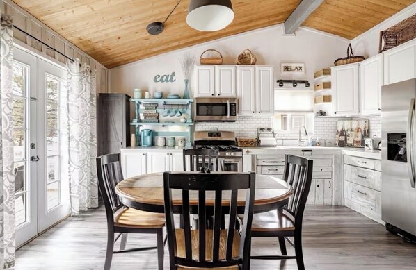 Microwave, oven, stovetop