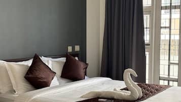 1 chambre, fer et planche Ă repasser, Wi-Fi, draps fournis