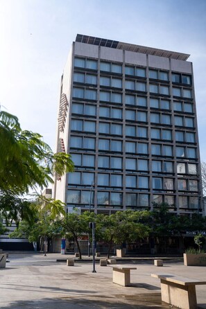 Voorkant van accommodatie