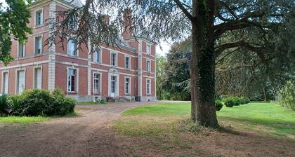 Guest room on 1st floor of château