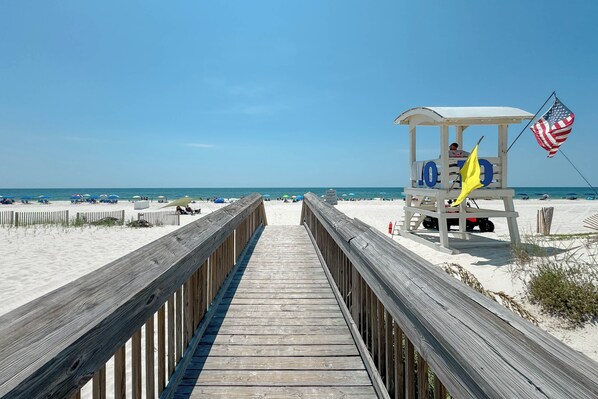 Beach nearby