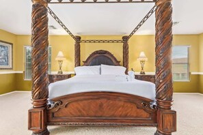 6 bedrooms, iron/ironing board, free WiFi, bed sheets