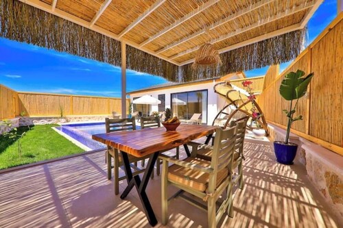 A beautiful bohemian style villa in Patara