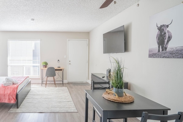 1 bedroom, desk, iron/ironing board, free WiFi