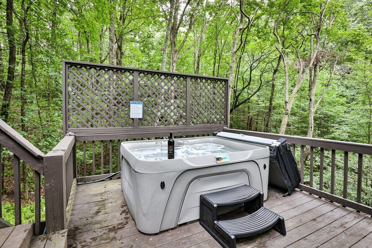 Baignoire à remous extérieure