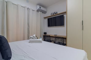 Blackout drapes, soundproofing, iron/ironing board, free WiFi