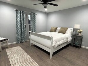 3 dormitorios, tabla de planchar con plancha, wifi y ropa de cama