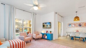 Living area - 4 Bedrooms / 3 Bathrooms / Paradise Palms (8939BP) (Kissimmee)