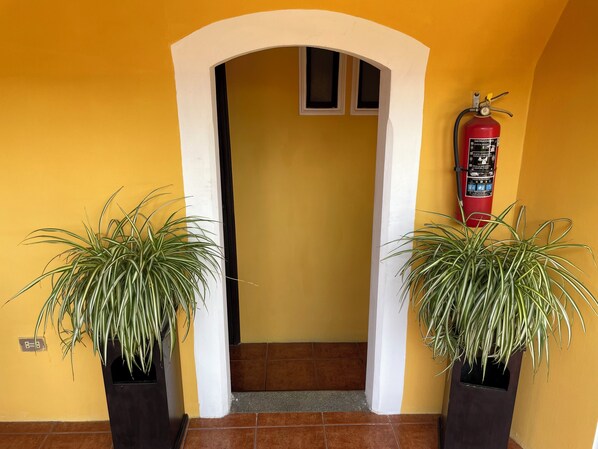 Detalhe da fachada