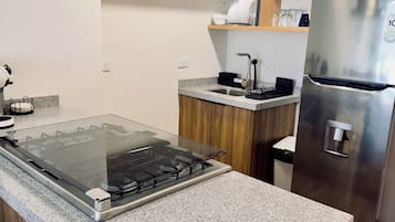 Microwave, oven, stovetop