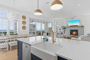 Interior - Sleeps 24 Beach Retreat w/ Pool, Rooftop Deck, Steps to Inlet Beach & Near Rosemary, Alys, Seacrest Dining & Shops The Palm 30A by Avantstay (Panama City Beach)