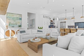 Interior - Sleeps 24 Beach Retreat w/ Pool, Rooftop Deck, Steps to Inlet Beach & Near Rosemary, Alys, Seacrest Dining & Shops The Palm 30A by Avantstay (Panama City Beach)