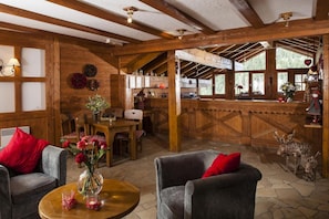 Interior - Wifi, ski-in/ski-out & foot of the slopes, swimming pool, sauna, tv, ski locker, 32-36m², Valfréjus (Valfréjus)