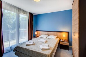 Free WiFi - 300m from ski slopes, fitness, swimming pool, parking, tv, ski locker, 25m², La Féclaz (Les Déserts)