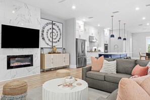 House (Multiple Bedrooms) | Interior - 2 Homes in Inlet Beach by Avantstay Sleeps 24, Walk to Beach, Free Golf Cart, Rooftop Decks, Pool Access (Panama City Beach)