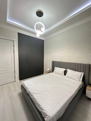 Blackout curtains, iron/ironing board, free WiFi, wheelchair access