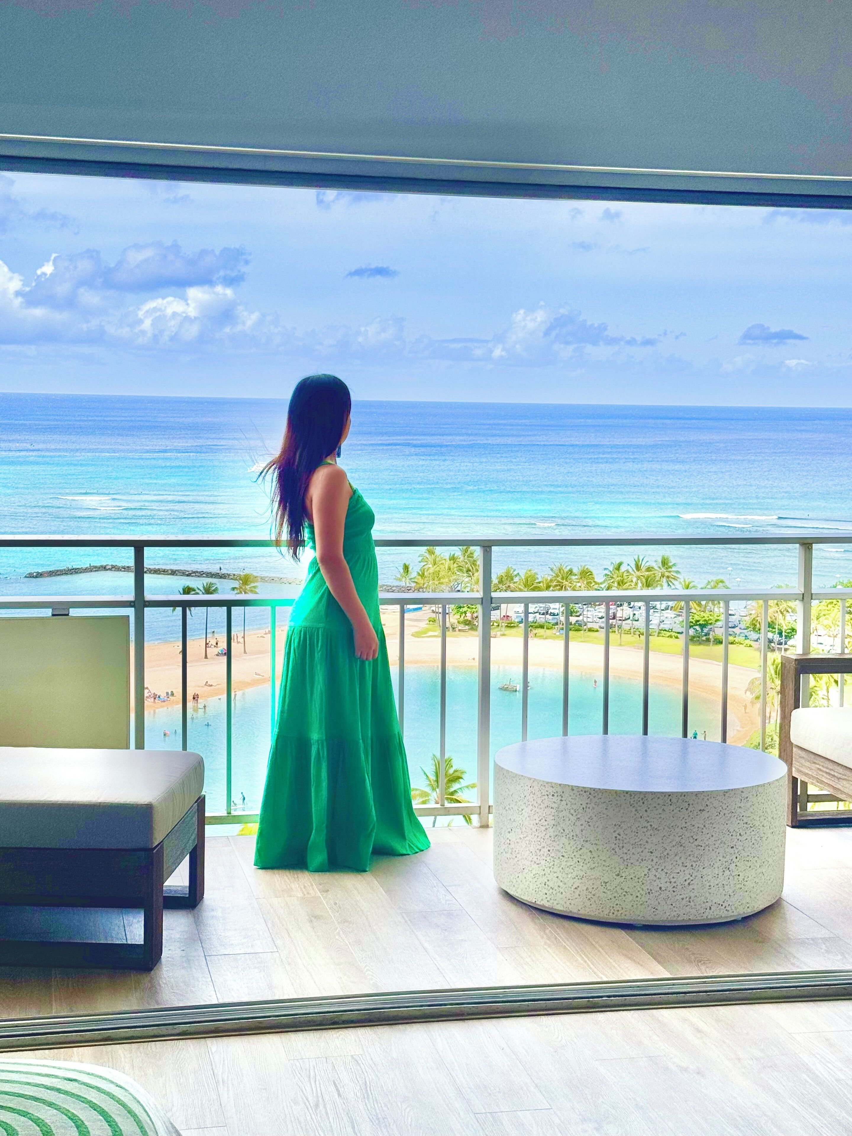 Oceanfront Studio Suite, 1 King Bed 1 Sofa bed, Full Kitchen, 5-Minute Walk to Beach | Terrace/patio