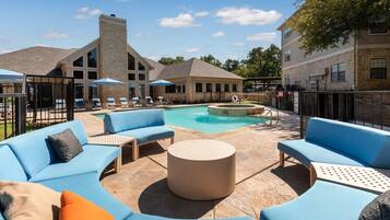 Seasonal outdoor pool