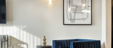 アパートメント 1 ベッドルーム | 客室ごとに異なる装飾、客室ごとに異なるインテリア、ベッドシーツ