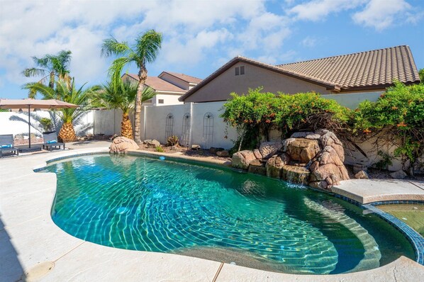 Outdoor pool