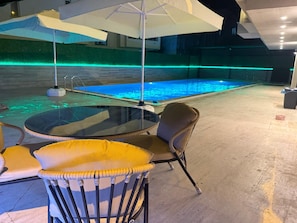 Seasonal outdoor pool
