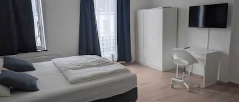 3 chambres, fer et planche Ă repasser, Wi-Fi, literie fournie