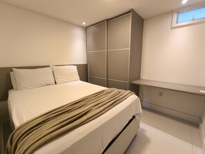 Basic-Apartment | Allergikerbettwaren, kostenloses WLAN, Bettwäsche