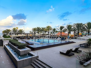 Studio | Pool | Outdoor pool - Vistas Espetaculares no Solar Tambaú (Joao Pessoa)