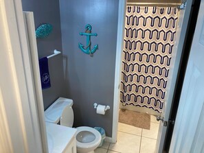 Towels, soap, toilet paper
