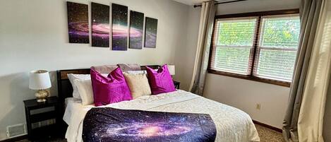 5 bedrooms, desk, iron/ironing board, free WiFi