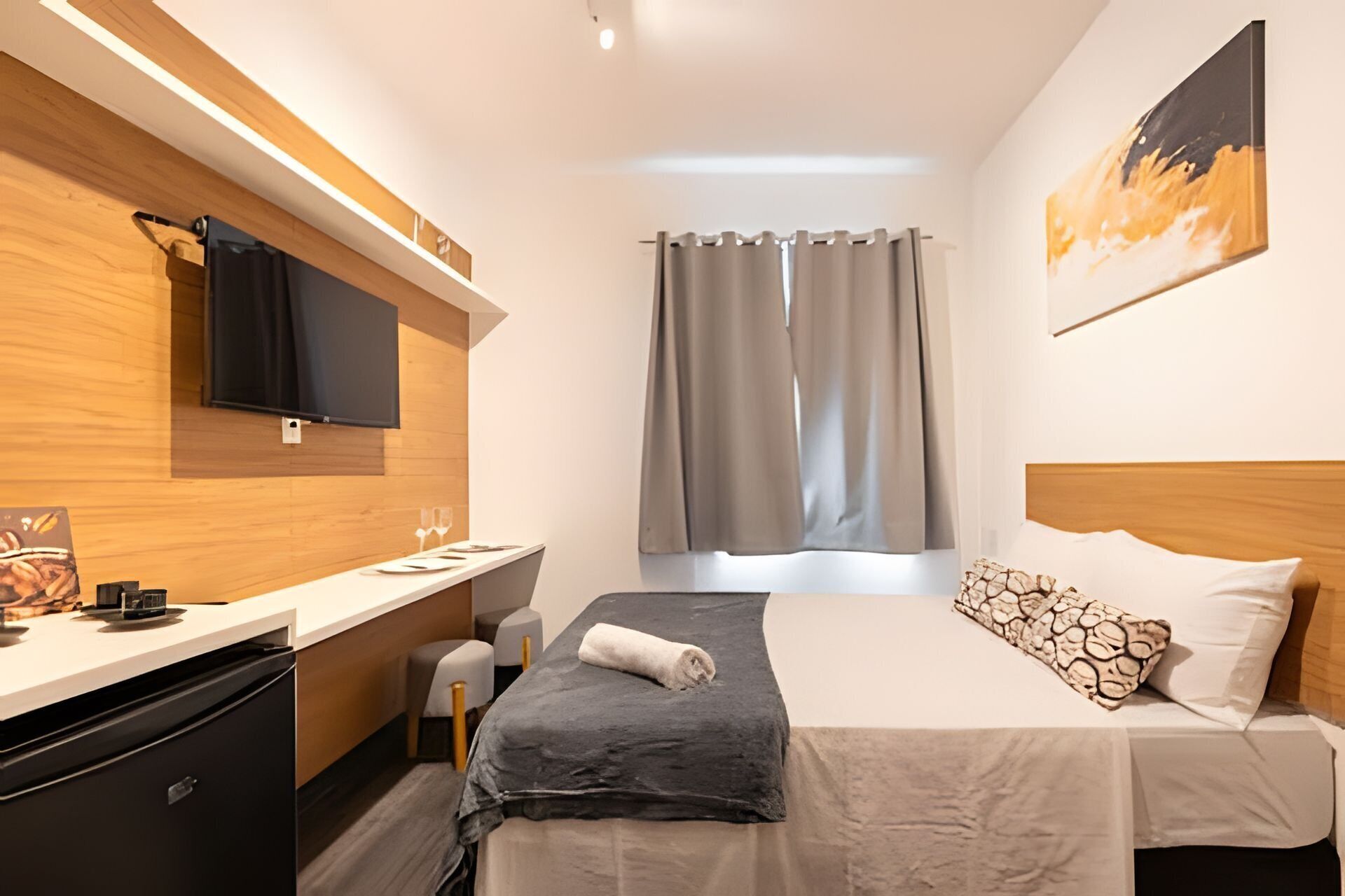 Comfort Studio | Blackout curtains, free WiFi, bed sheets