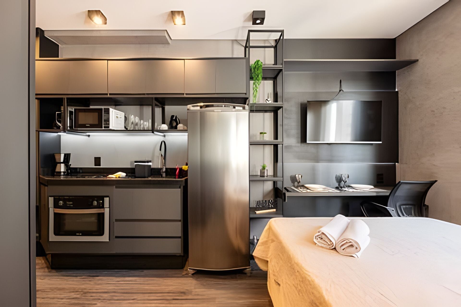 尊贵开间 | 遮光窗帘、免费 WiFi、床单