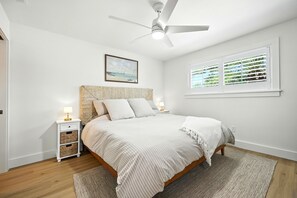 3 bedrooms, iron/ironing board, travel cot, WiFi