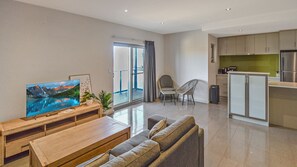 Living area - Dashing Delight Stylish 1x1 (Port Hedland)