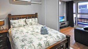 1 bedroom, iron/ironing board