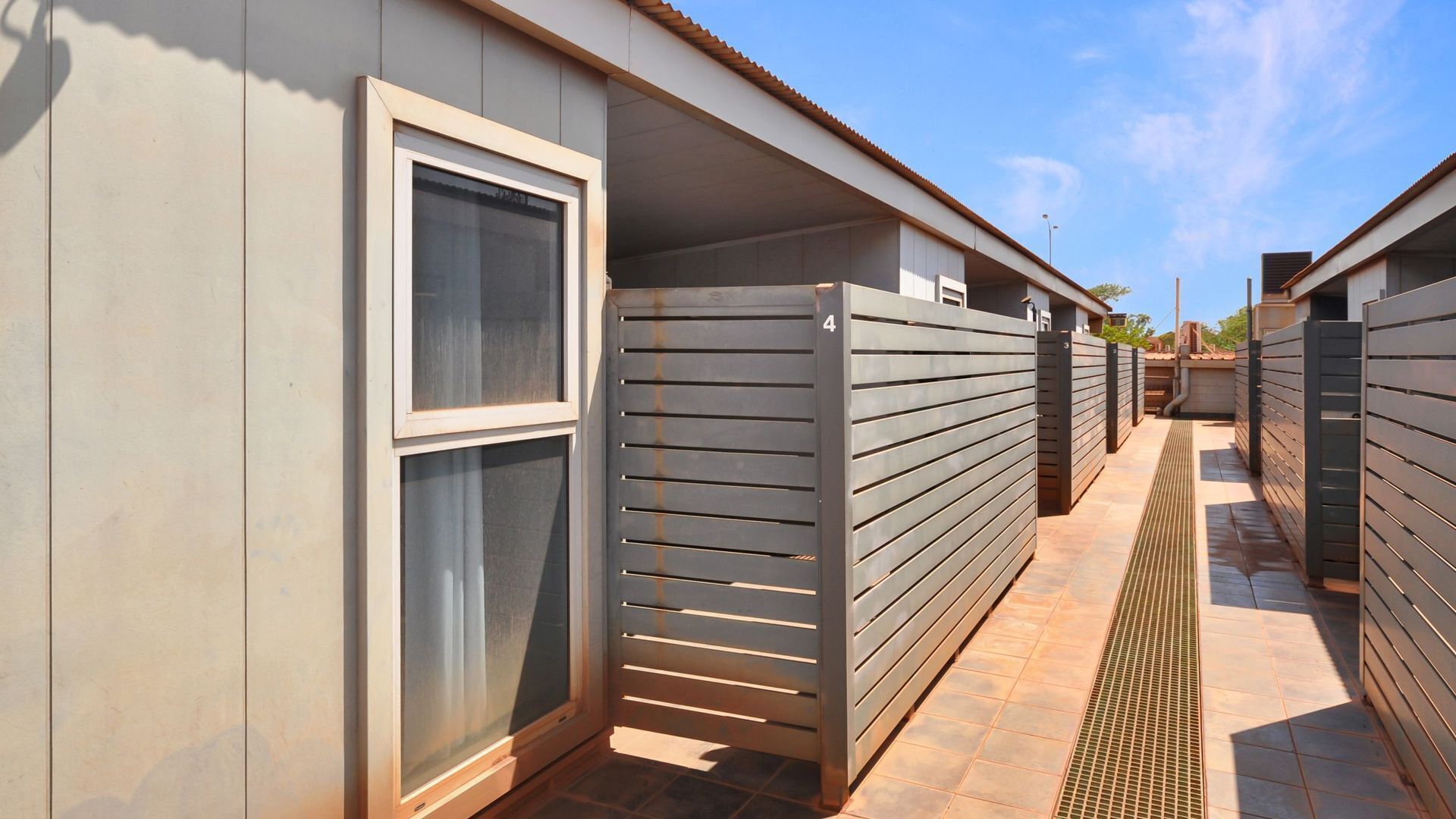 Enceinte de l’hébergement