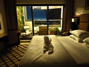 Literie de qualité supérieure, surmatelas, minibar, Wi-Fi gratuit