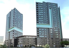 Fassade der Unterkunft
